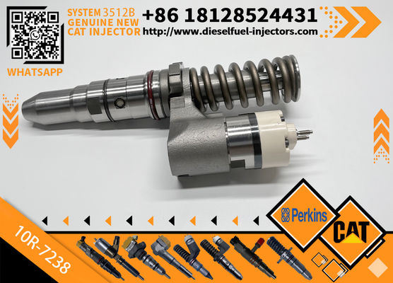 Construction Machinery Parts 246-1854 10R-7238 Common Rail Fuel Injector 246 1854 10R7238 for Caterpillar 3508C 3512C Engine