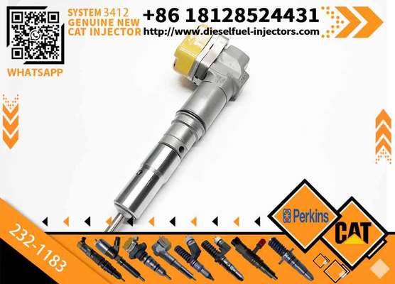 Common Rail Fuel Injector Excavator Parts Engine 3408 3412 Fule Injetor 232-1173 232-1183 232-1168 174-7528 174-7526 for CAT
