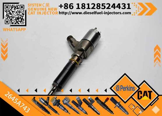High Quality New Fuel System Parts Diesel Fuel Injector 2645A743 for Cat C6.6 Engine