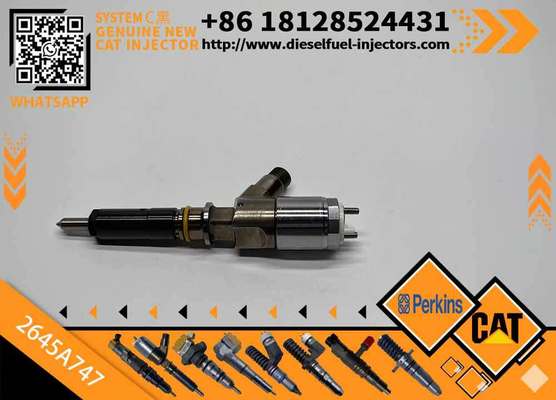 High Quality New Diesel Common Rail Fuel Injector 2645A747 2645a747 for CAT C6.6 Engine 323D Excavator