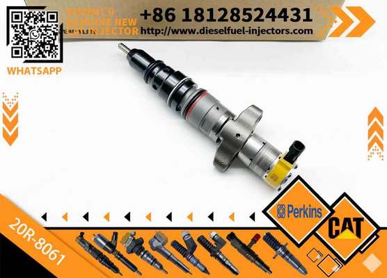 Common Rail Fuel Injector 20R8061 20R-8061 387-9439 10R4843 10R-4843 for MOTOR GRADER 140M