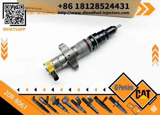 Common Rail Fuel Injector 20R8061 20R-8061 387-9439 10R4843 10R-4843 for MOTOR GRADER 140M