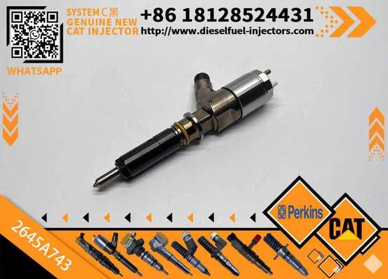 High Quality New Fuel System Parts Diesel Fuel Injector 2645A743 for Cat C6.6 Engine