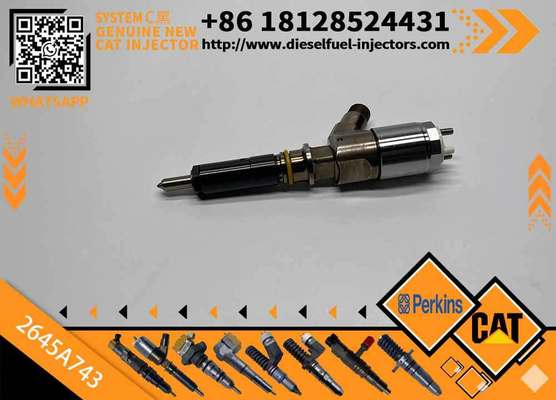 High Quality New Fuel System Parts Diesel Fuel Injector 2645A743 for Cat C6.6 Engine